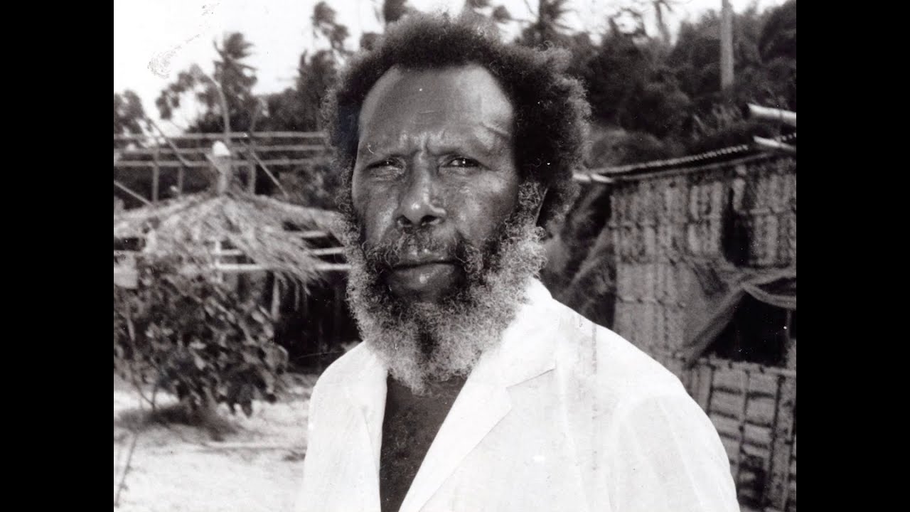 Eddie Koiki Mabo presents a guest lecture about the Torres Strait Islander community