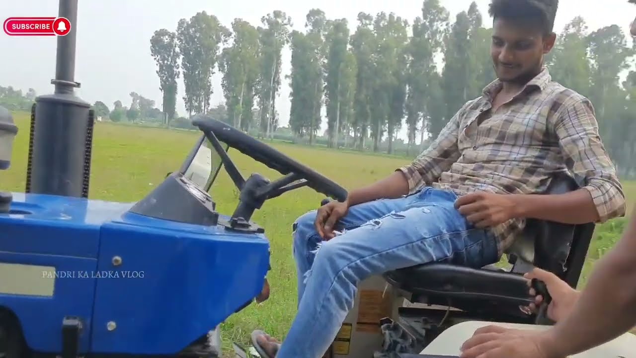 Tractor ।। swaraj tractor ki sawari दोस्तों के साथ ।। Mini vlog video । स्वराज tractor मिनी
