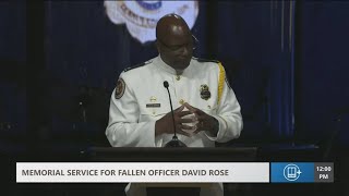 Final prayer sends mourners out with words of peace