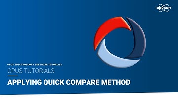 Applying Quick Compare | OPUS Tutorial | All-in-one Spectroscopic Software for Raman and FTIR