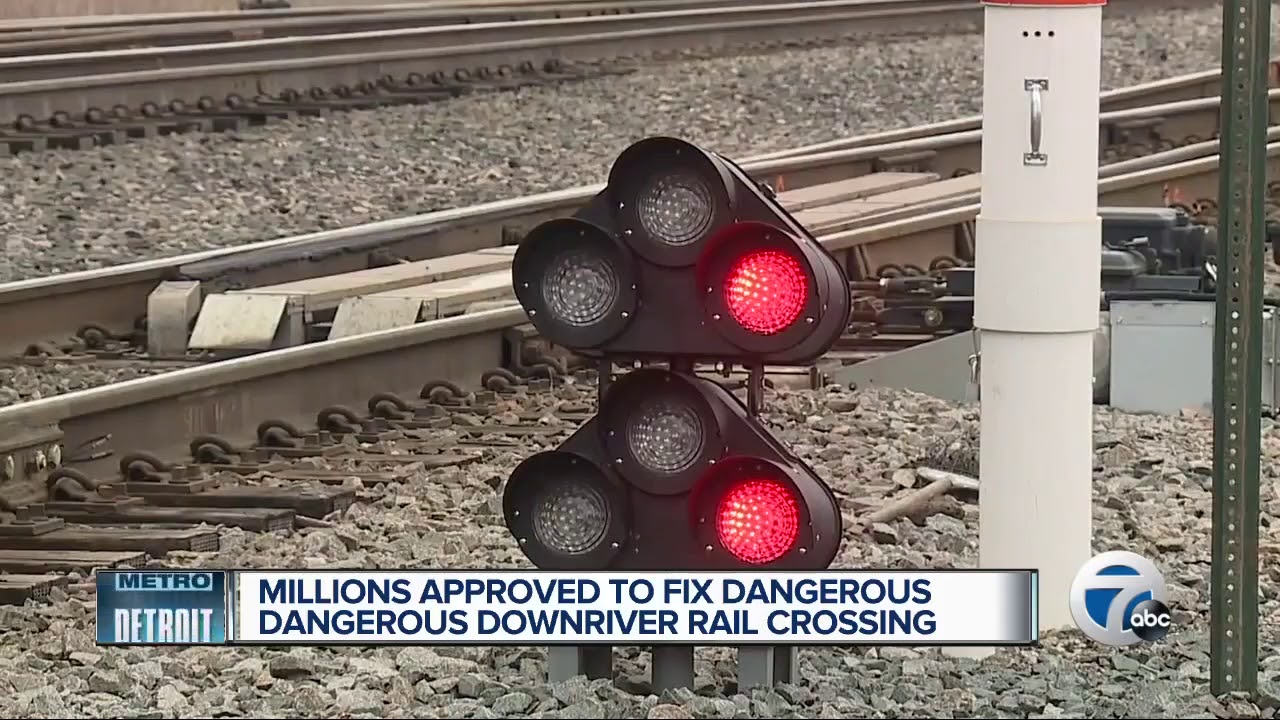 Millions approved to fix dangerous Downriver rail crossing