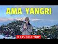 I Hiked SOLO To AMA YANGRI 2026 Snow Capped Himalayan Rhododendron Forest 