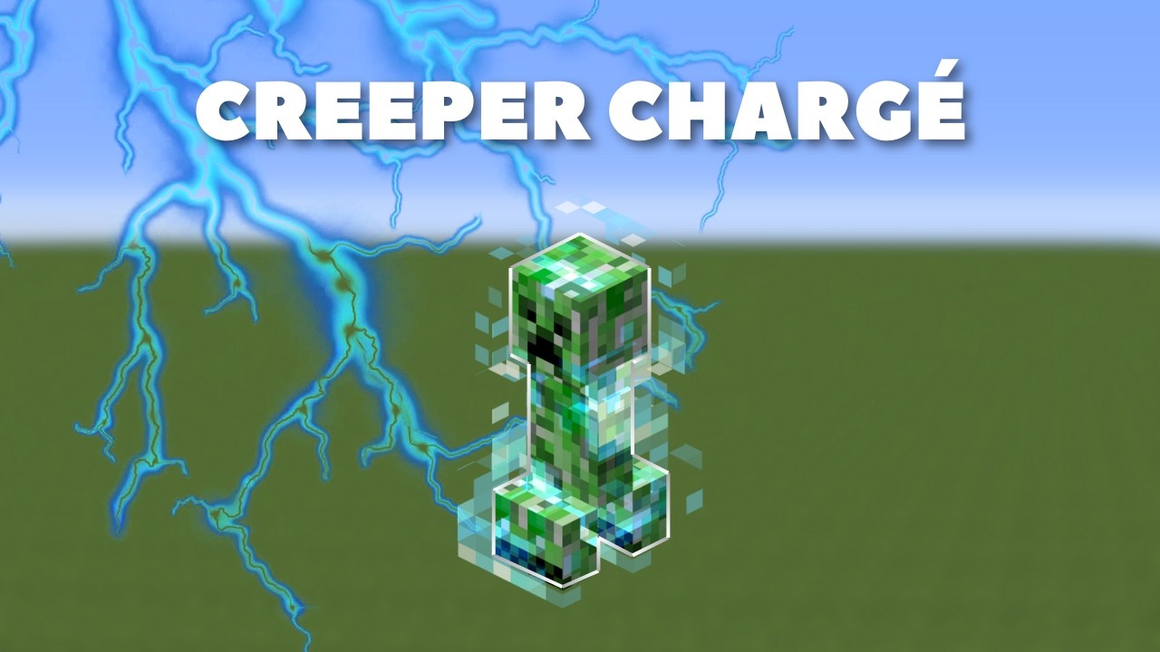 [TUTO] Comment faire un CREEPER CHARGÉ sur Minecraft 1.21+ - YouTube