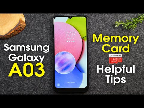 Videó: A Samsung a3 fogadja az SD kártyát?