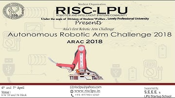 RISC - LPU : Designing and development of 3DOF Robotic Arm