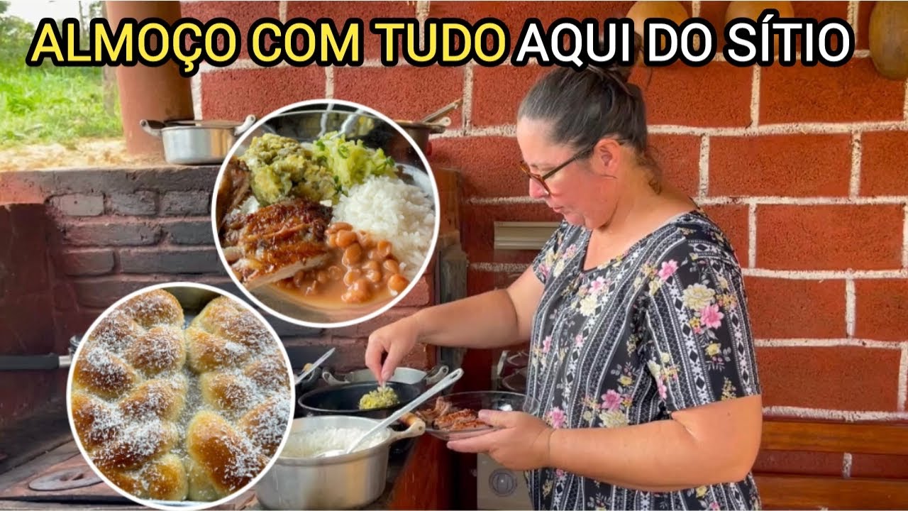 DOMINGÃO DE MUITA FARTURA + ASSANDO ROSCA NO CUPIM