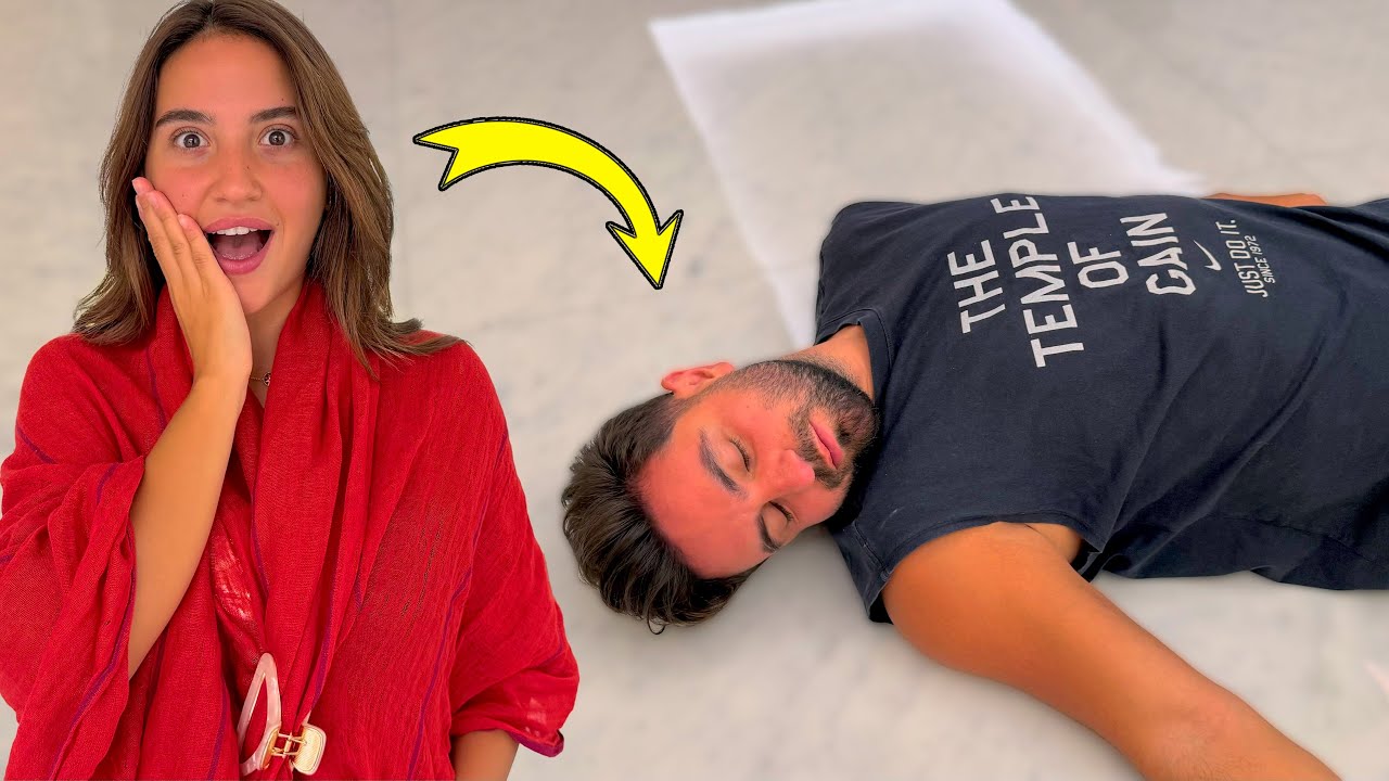 مقلب الاغماء تحول الى حقيقة !!