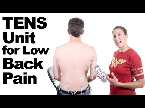 How to use a TENS Unit for Lower Back Pain Relief - Ask Doctor