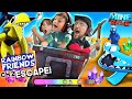 Rainbow Friends: Mine Race Escape NEW Roblox Game (FGTeeV Challenge)