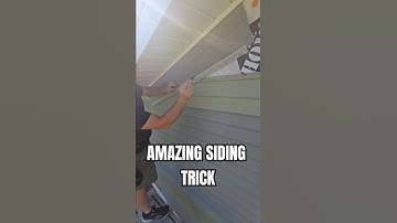 HOW TO | Vinyl Siding Pattern for Gable Cuts #siding #diy #howto