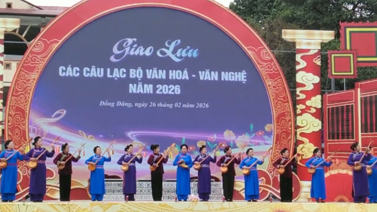 Hội xuân bính ngọ xã đồng đăng tổ chức giao lưu hát then,