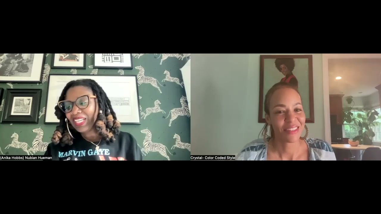 Snippet 1- Nubian Hueman founder and owner, Anika Hobbs background.