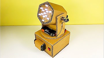 How To Make DJ Light At Home | Amazing Rotating Disco Lights