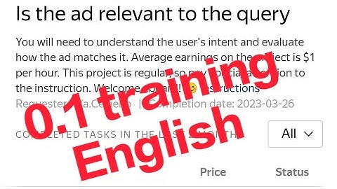 Is the ad relevant to the query 0.01