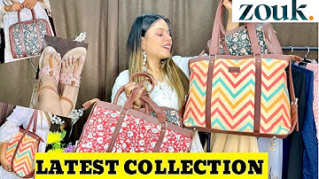 Zouk Latest Bags And Footwear Collection || Office/College/Handbags💼Genuine Review || Manu Garg ||￼