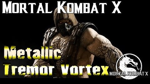 Mortal Kombat X - Tremor Vortex Combo RESET | Corner Combos (METALLIC VARIATION)