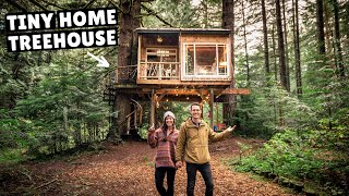 Our Tiny Home Treehouse Getaway Break From Van Life