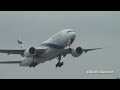 EL AL Boeing 777-258/ER [4X-ECB] take-off ROME FIUMICINO 16R / HD