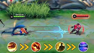 Paquito Freestyle Combo Surprised Kill 1 Hit Build Mlbb