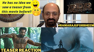 Ramaraju For Bheem - Bheem Intro - RRR | NTR, Ram Charan, Ajay Devgn | SS Rajamouli | REACTION !!