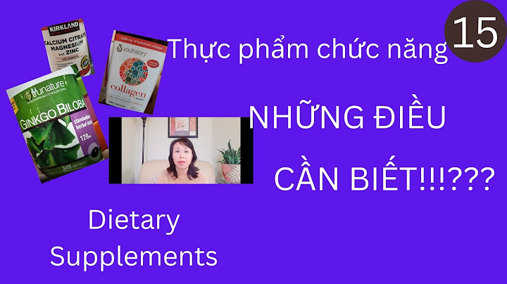 Dietary supplement product là thuốc gì