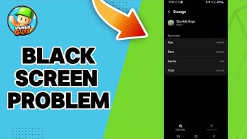 How To Fix Stumble Guys Black Screen Problem 2025