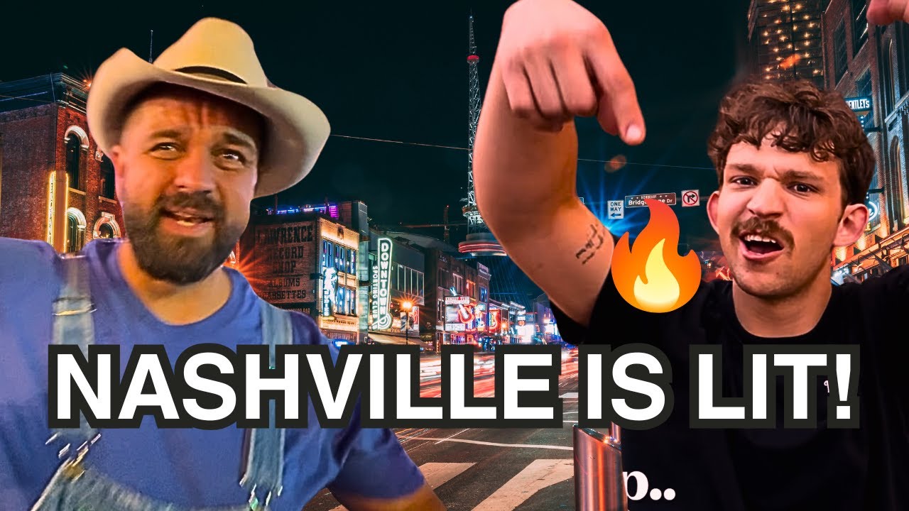 Downtown Nashville Walking Tour with Honky Tonks - YouTube