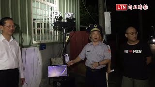果農「紮營」護柚 警啟用移動式攝影機