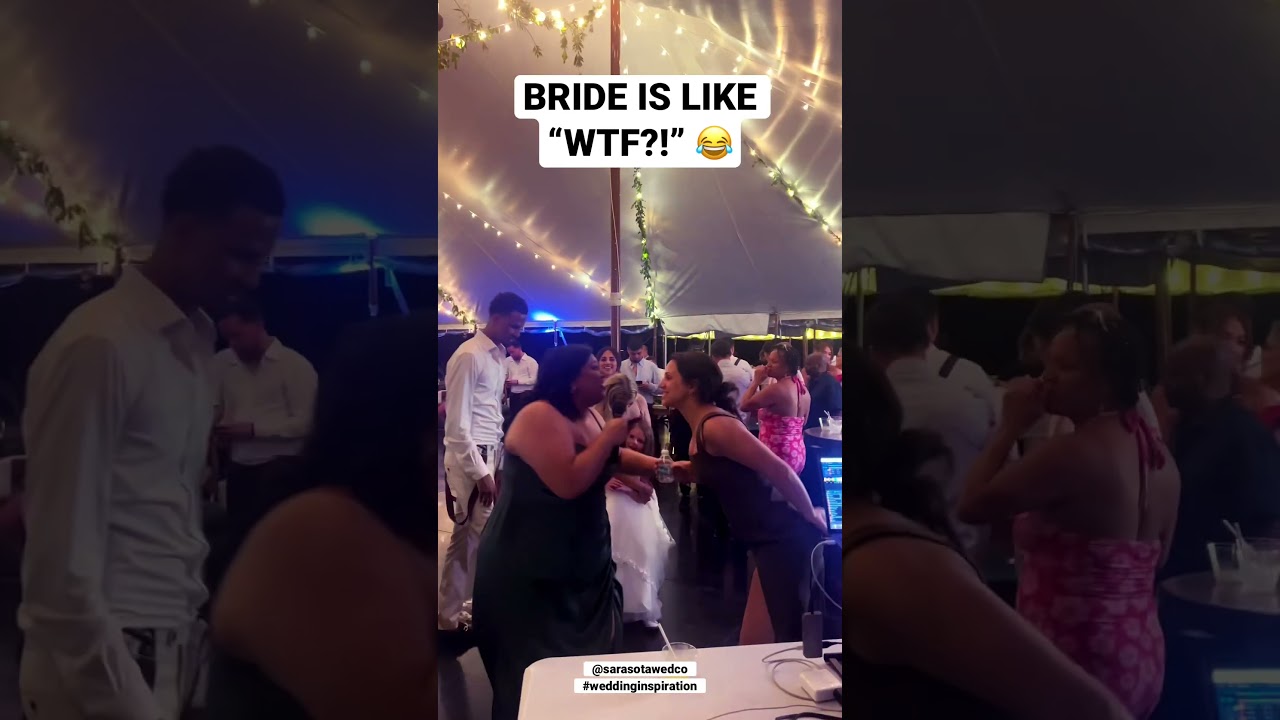 This Bride’s reaction when she sees her family having too much fun! 😆 #weddingblog
