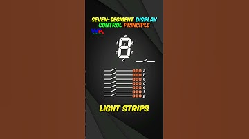 Seven Segments Display Control Principal Explained in Easy Way #sevensegment #sevensegmentdisplay