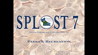 SPLOST VII - Parks & Recreation