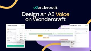 Build an AI Voice From Scratch in 1 Minute - Here’s How I AI Voice Design I Wondercraft