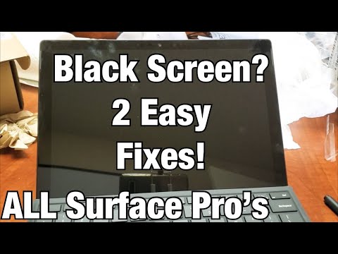 All Surface Pro's: How to Fix Black Screen (2 Easy Fixes)