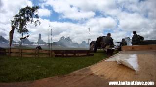 Wicksteed At War German Re-enactors Firing Guns and Artillery