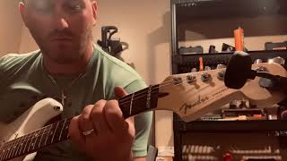 Improv on the  Fender Custom Shop Master Built Jeff Beck Stratocaster