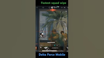 Fastest squad wipe in Delta Force Mobile #deltaforcemobile #deltaforce #shootandloot #extraction