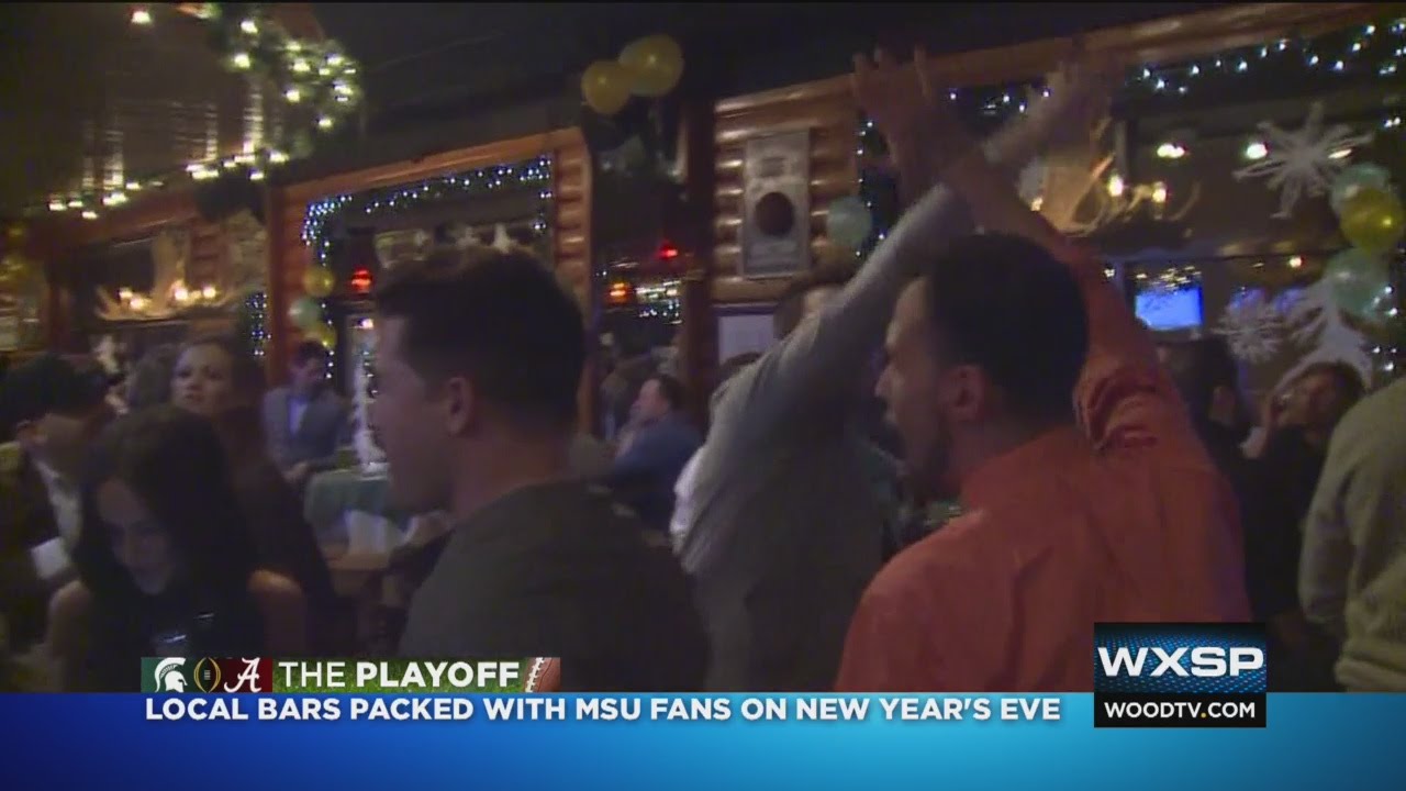 MSU fans pack GR bars to watch Cotton Bowl YouTube