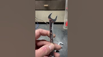 Building cars is all about custom tools #82. Offset open end wrenches. #tools #custom #cars