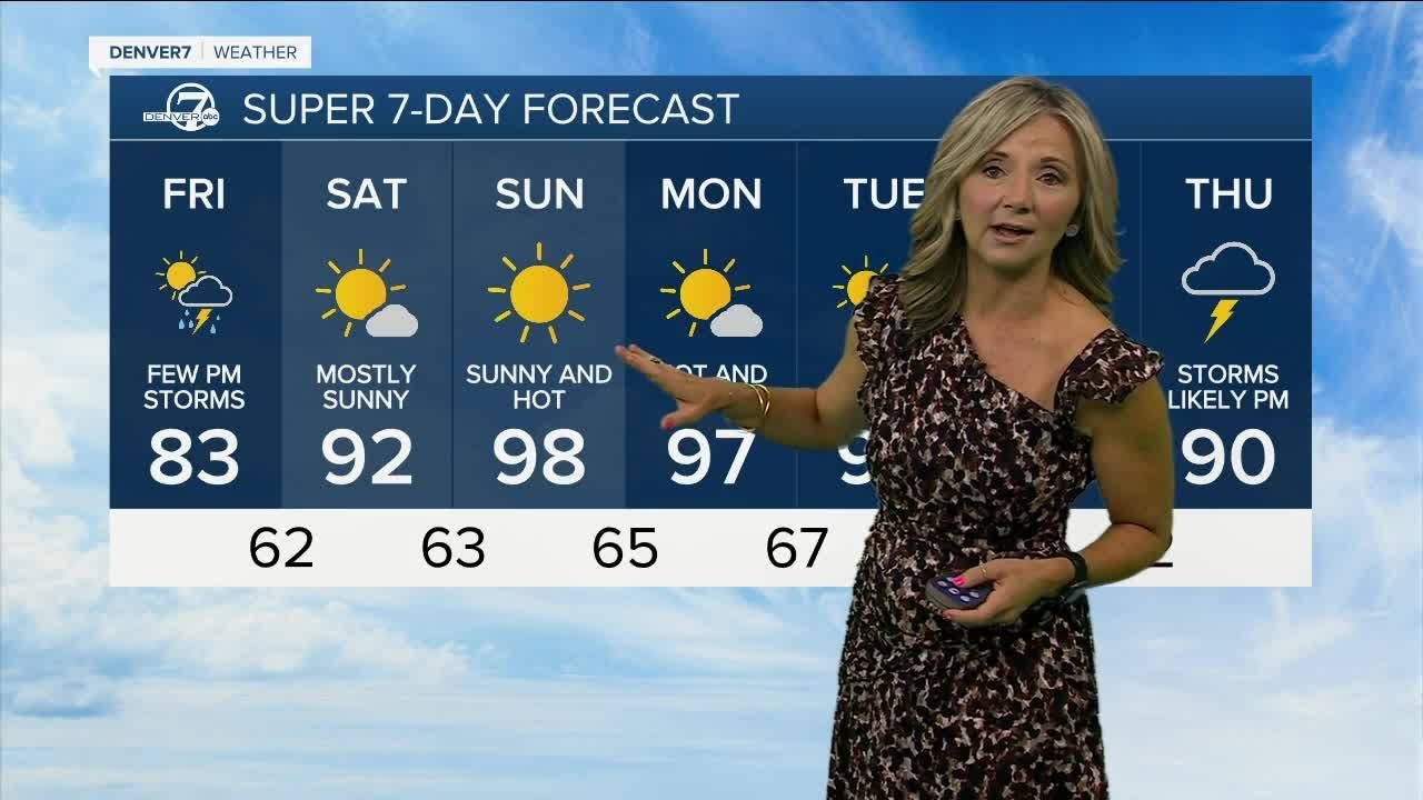 Warmer and drier weather returns Friday after wet spell - YouTube