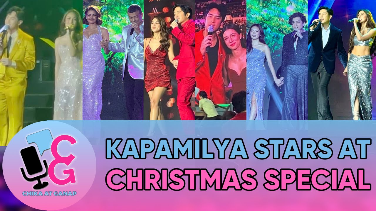 Brightest Kapamilya Stars and Love Teams at the ABS-CBN Christmas Special 2024 | Chika at Ganap