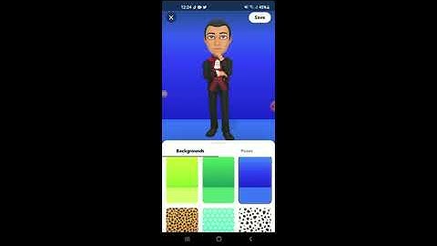 how to change bitmoji background on snapchat