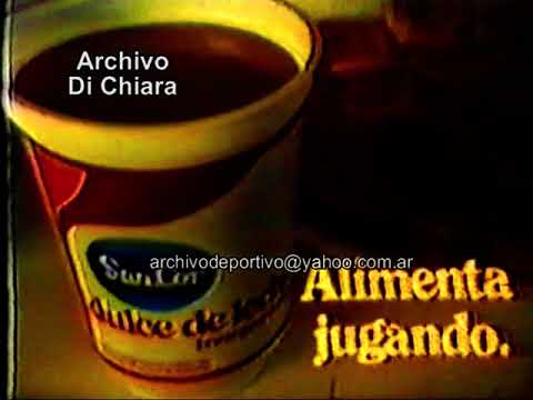Publicidad de dulce de leche Sancor - decada del 80 V-13167 DiFilm