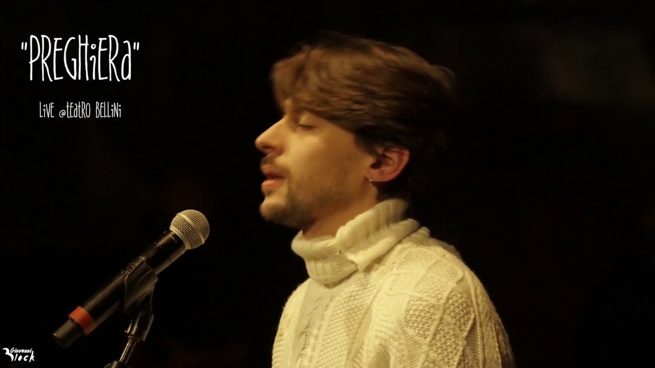 Giovanni Block  - "Preghiera dell'artista" live