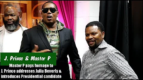 Master P Surprises J. Prince At Book Signing, Addr...