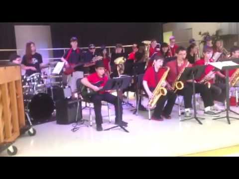 North Naples Middle School Jazz Band performing "Uncle Milo