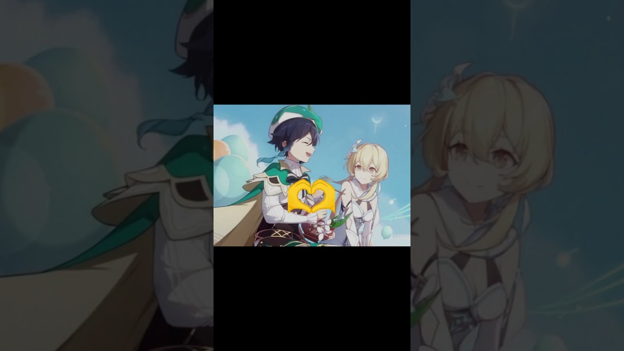 Love is a memorable adventure… #love #venlumi #adventure #genshin #genshinimpact #venti #lumine