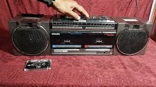 PHILIPS tape FM Bluetooth USB radio dubbing system condition good  rs6000+ courier w,n,9934984348