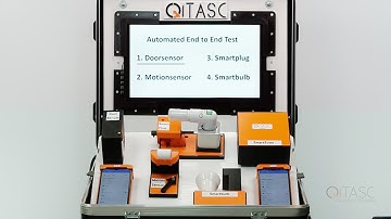 IoT testing with portable suitcase