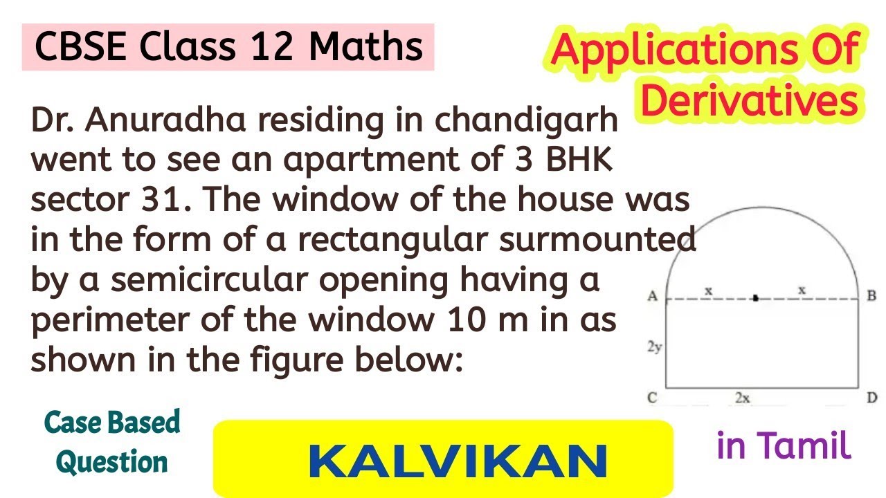 Dr. Anuradha residing in chandigarh went to see an apartment of 3 BHK sector 31. The window of the..