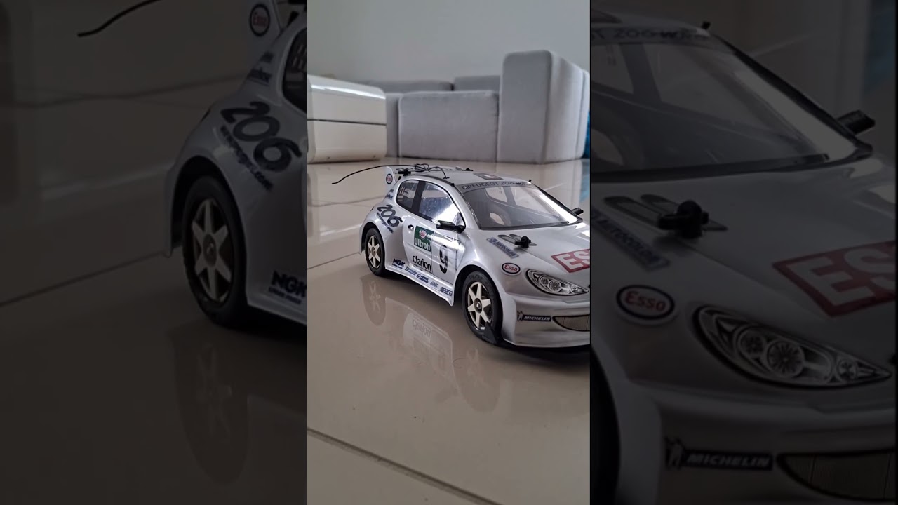 RC Nikko Peugeot 206 WRC - YouTube